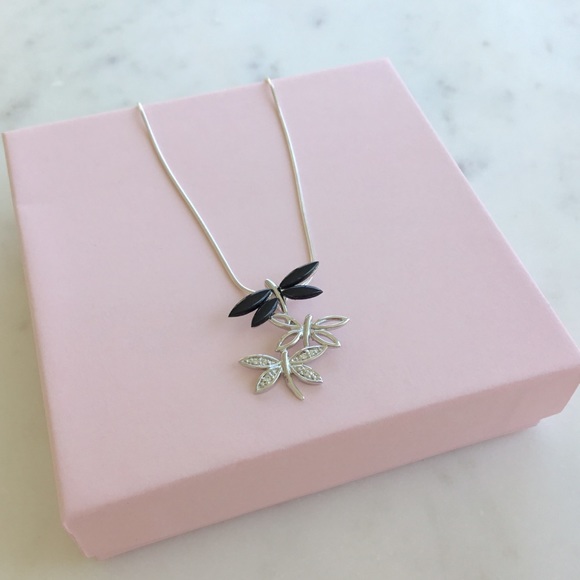 Sterling Silver Dragonfly Necklace - Picture 10 of 12